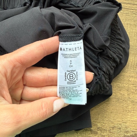 Athleta Avenue Romper Black Size Small - Picture 6 of 8